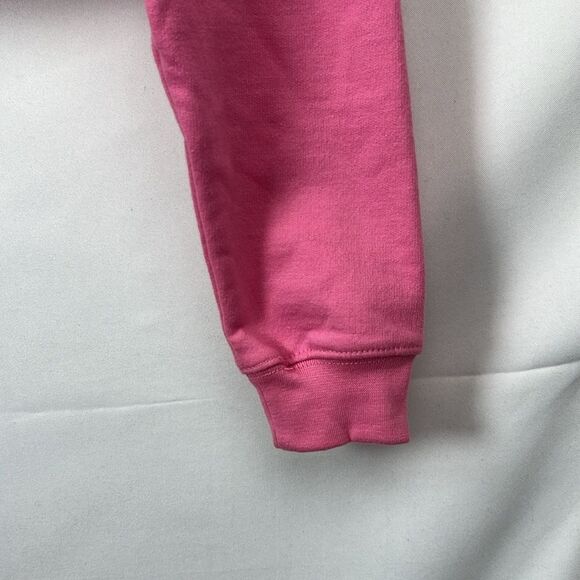 Suburban Riot Pink My Dog Sleighs cropped graphic sweatshirt NWT size small(10) - Picture 6 of 12